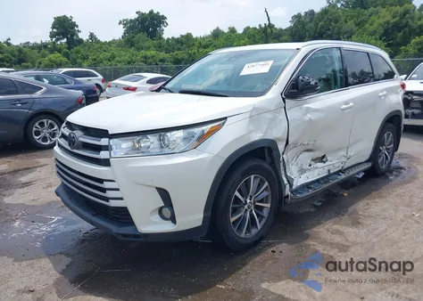 2018 Toyota Highlander Xle from USA, damaged, VIN 5TDKZRFH4JS546122